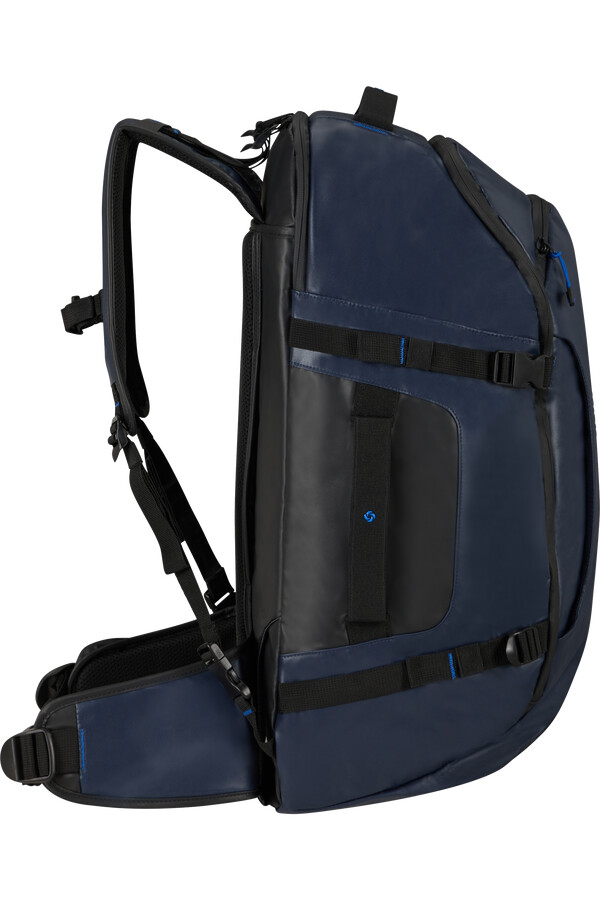 mochila de viagem ecodiver tamanho m azul noites