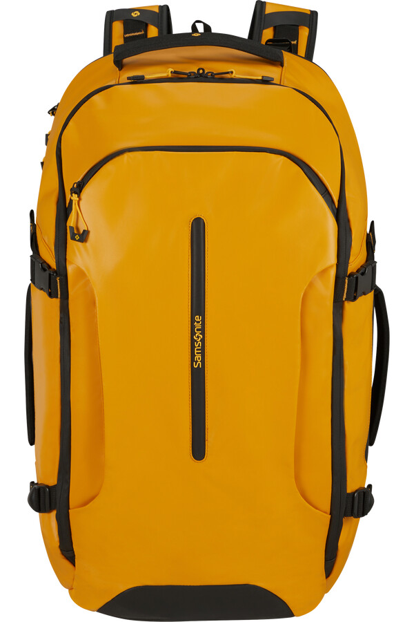 mochila de viagem ecodiver tamanho m amarela