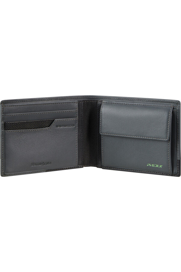 carteira pro-dlx 6 slg preta