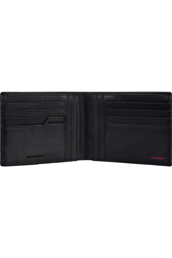 carteira pro-dlx 6 slg preta