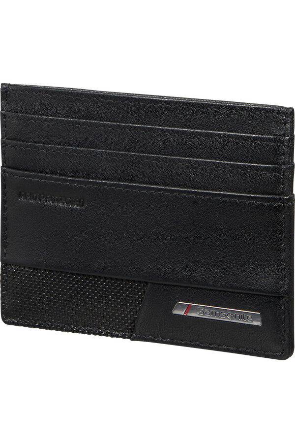 porta-cartões pro-dlx 6 slg preto