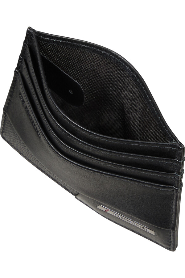 porta-cartões pro-dlx 6 slg preto