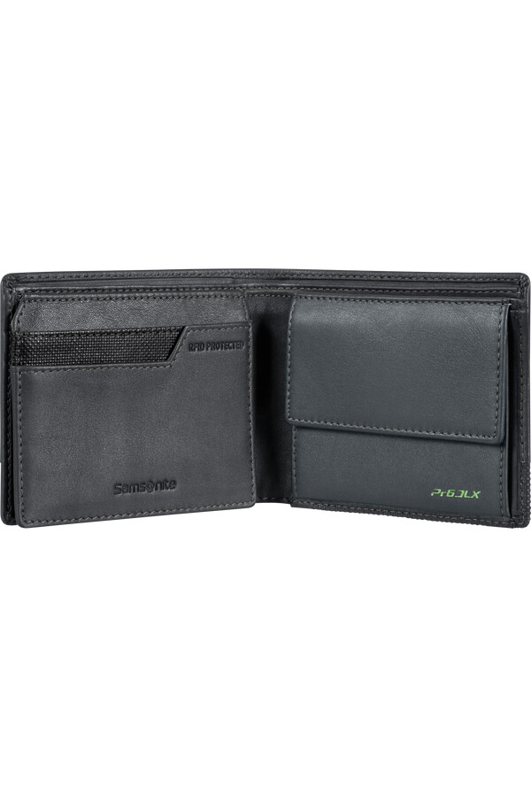 carteira pro-dlx 6 slg com moldura