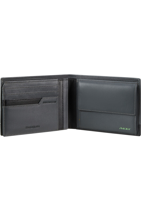 carteira pro-dlx 6 slg com moldura
