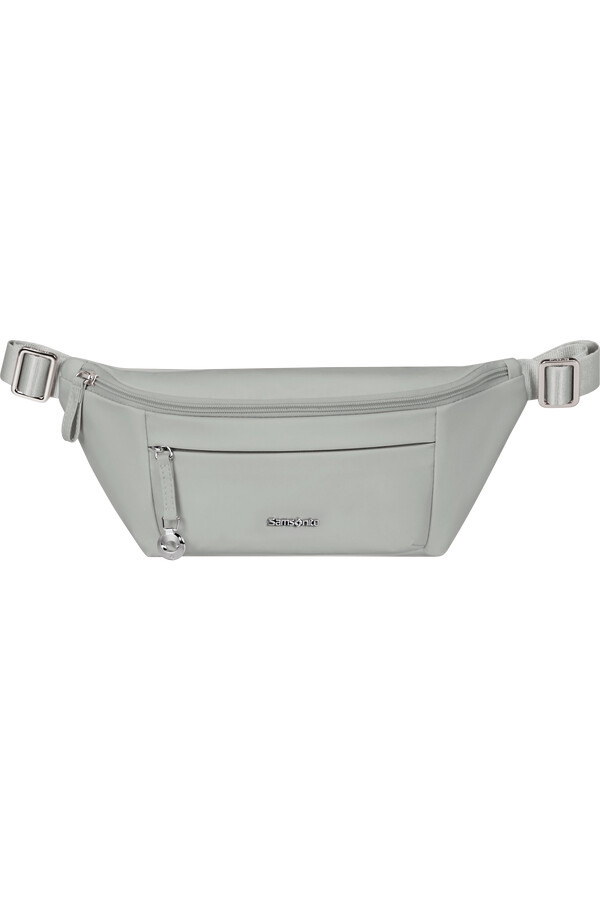 bolsa de cintura move 5.0 cor sálvia seca.