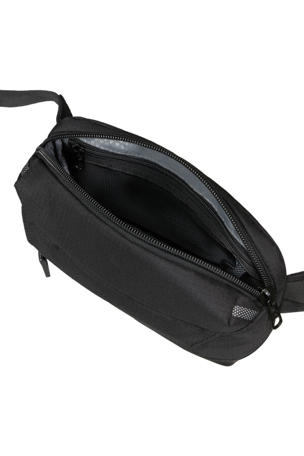 bolsa de cintura roadseeker preta.