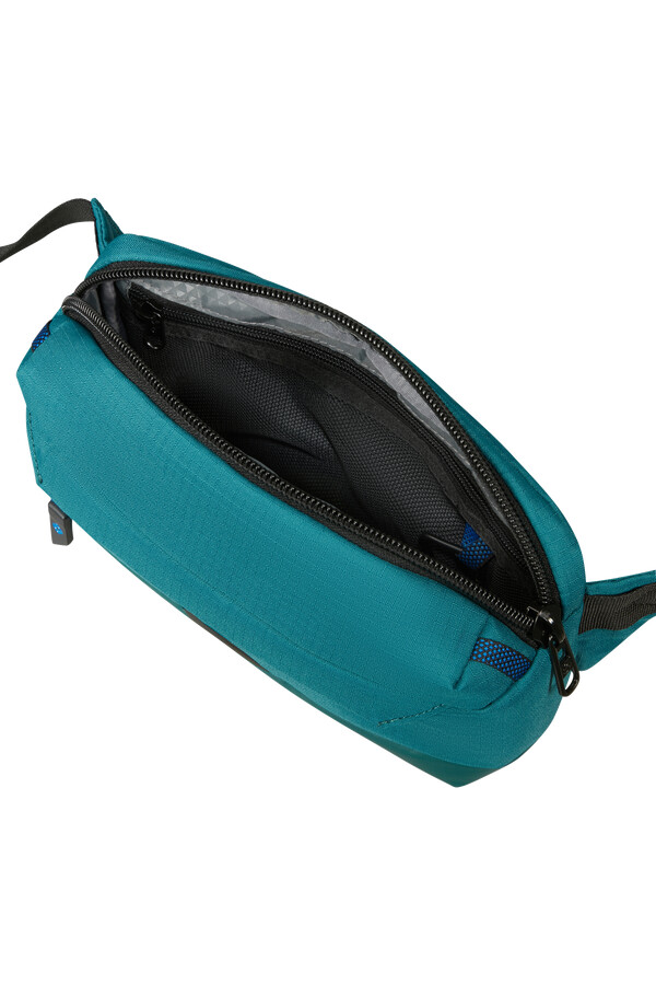 bolsa de cintura roadseeker azul-petróleo escuro