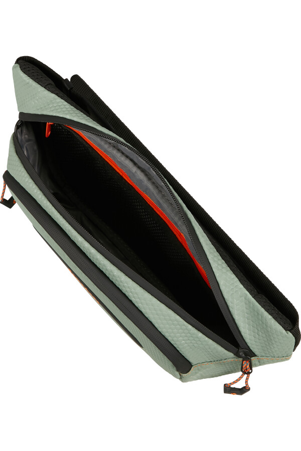 bolsa de cintura ecodiver cor sálvia clara