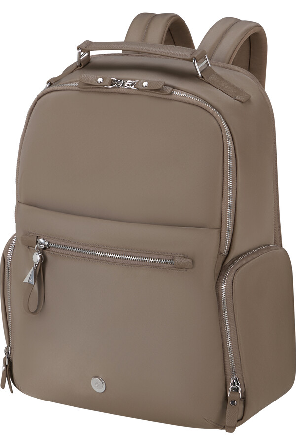 mochila karissa evo 15.6 marrom noz