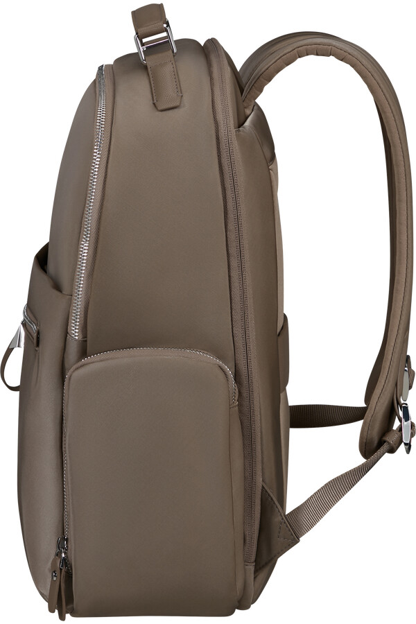 mochila karissa evo 15.6 marrom noz