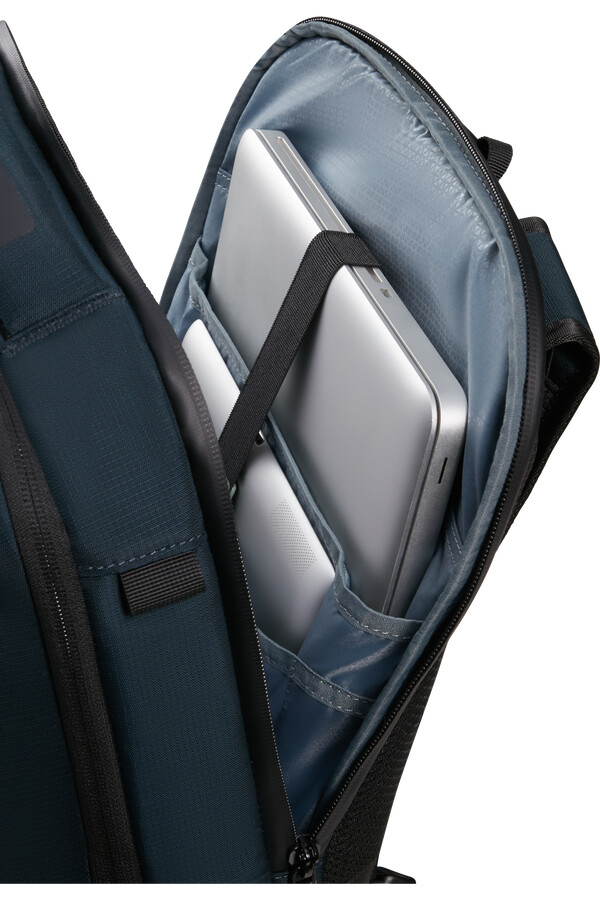 mochila para laptop biz2go azul escuro