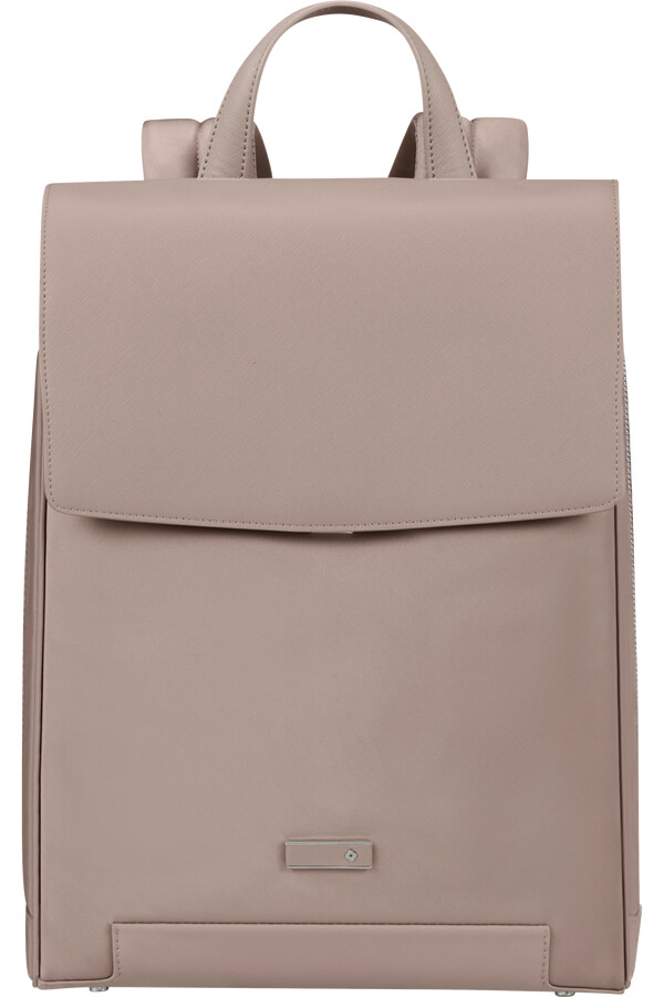 mochila zalia 3.0 com aba 14.1 rosa antigo