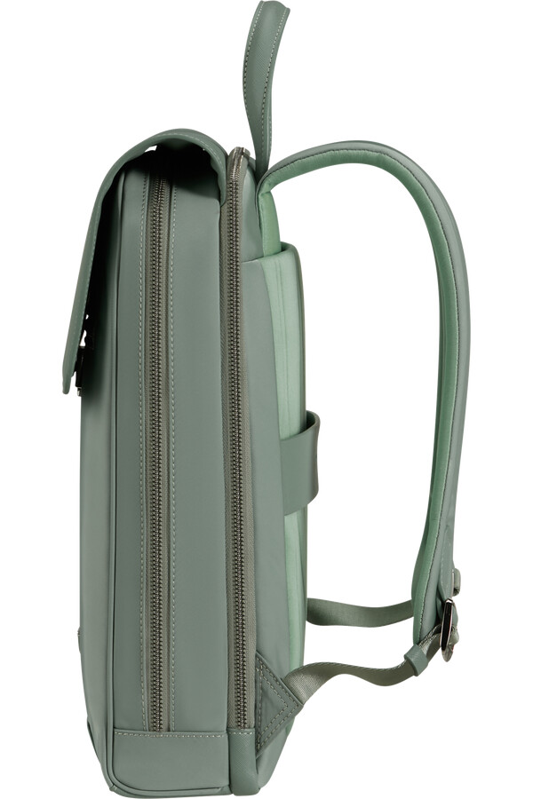 mochila zalia 3.0 com aba 358 cm 141 verde mineral