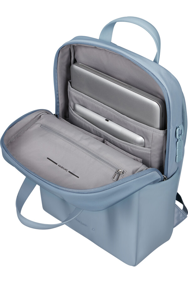 mochila 4pack 14.1 azul acinzentado