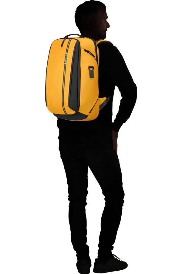 mochila active road 25l amarela