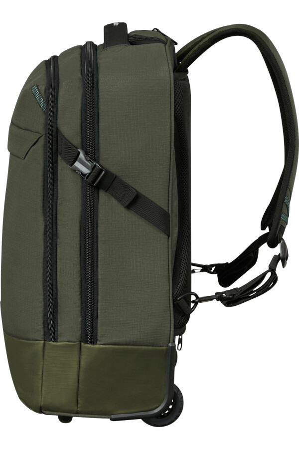 mala para laptop roadseeker com rodas 173 verde oliva escuro