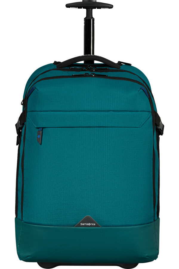mala para laptop roadseeker com rodas 173 azul-petróleo escuro