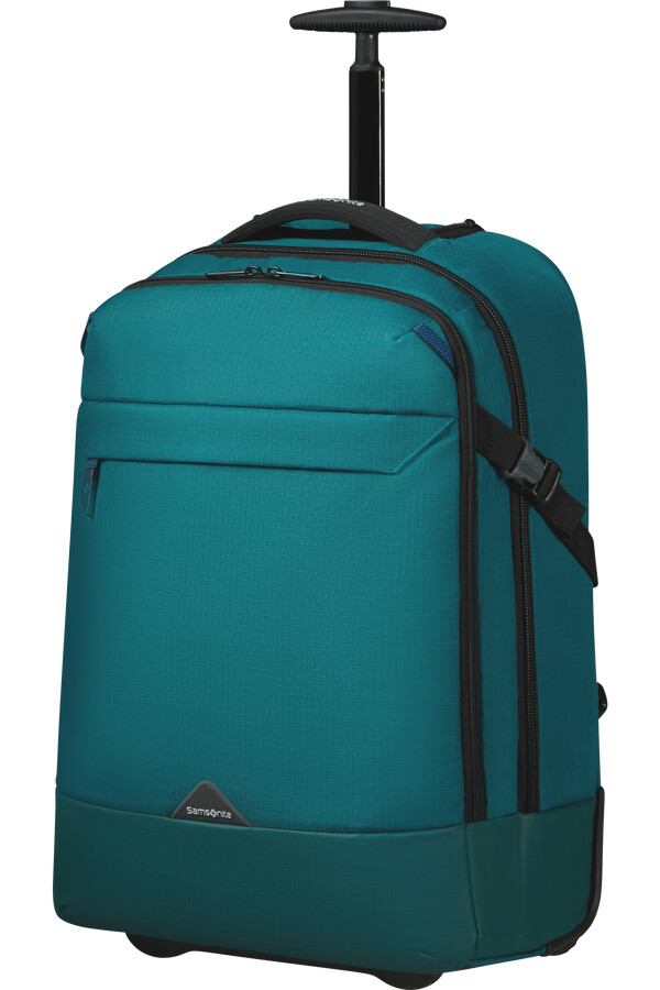 mala para laptop roadseeker com rodas 173 azul-petróleo escuro