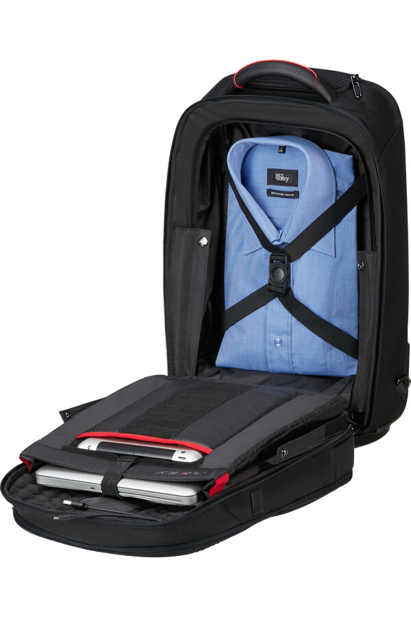 bolsa para laptop pro-dlx 6 com rodas 173 preta.