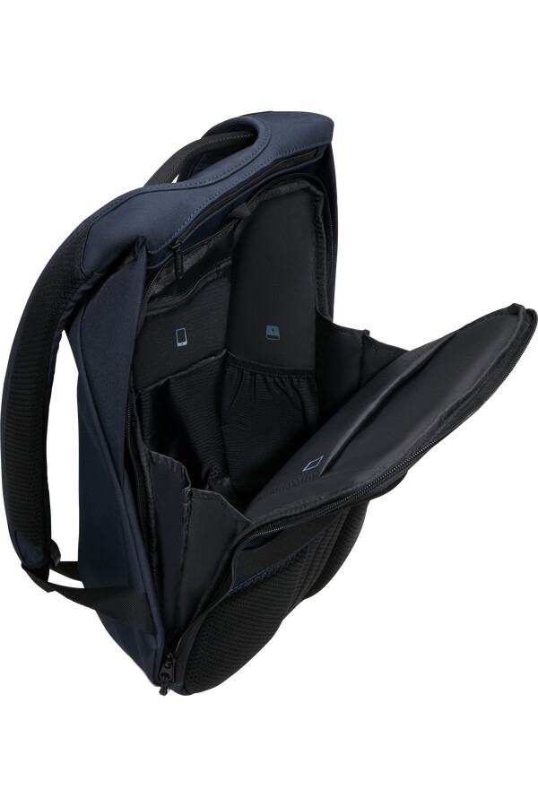 mochila securipak 2.0 azul escuro