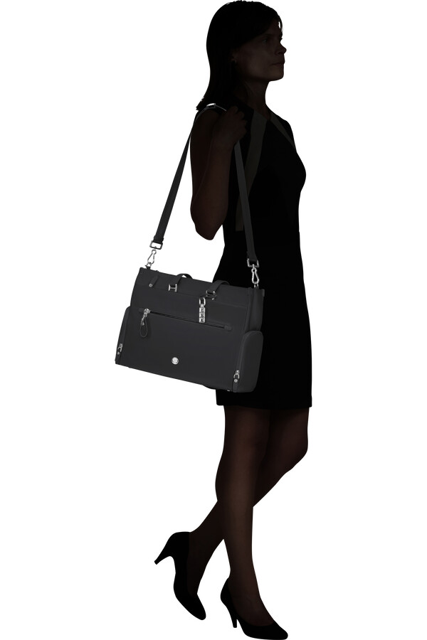 bolsa karissa evo tote 14.1 preta