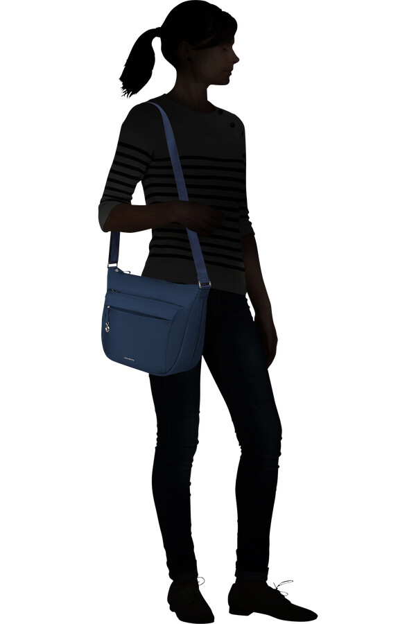 bolsa hobo move 5.0 azul escuro
