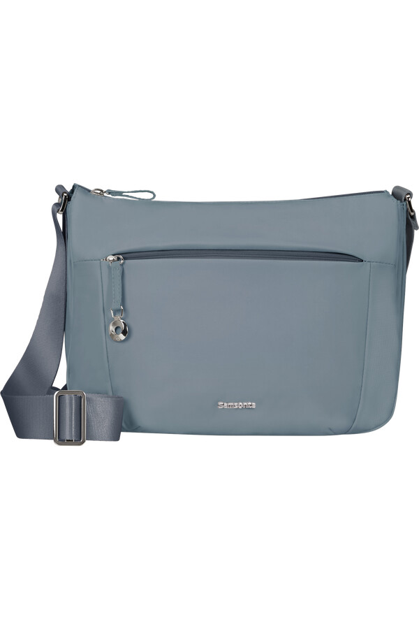 bolsa hobo move 5.0 azul acinzentado