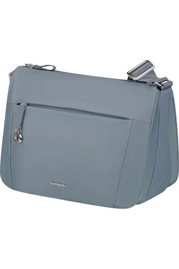bolsa hobo move 5.0 azul acinzentado