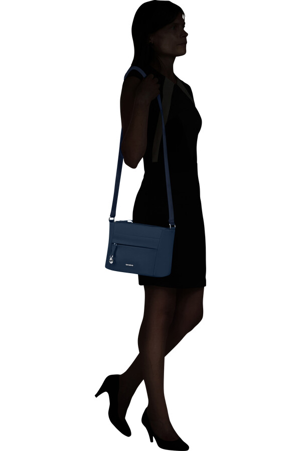 bolsa de ombro move 5.0 azul-escura