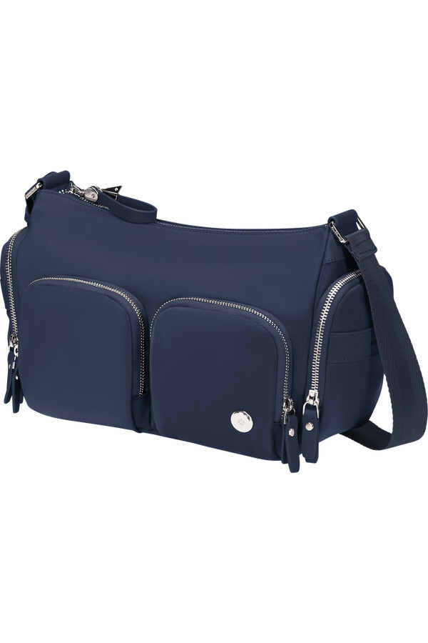 karissa evo bolsa de ombro azul noites