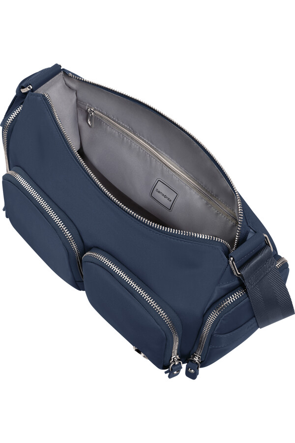 karissa evo bolsa de ombro azul noites