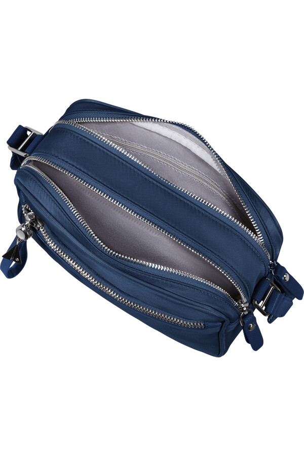 karissa evo bolsa de ombro azul noites