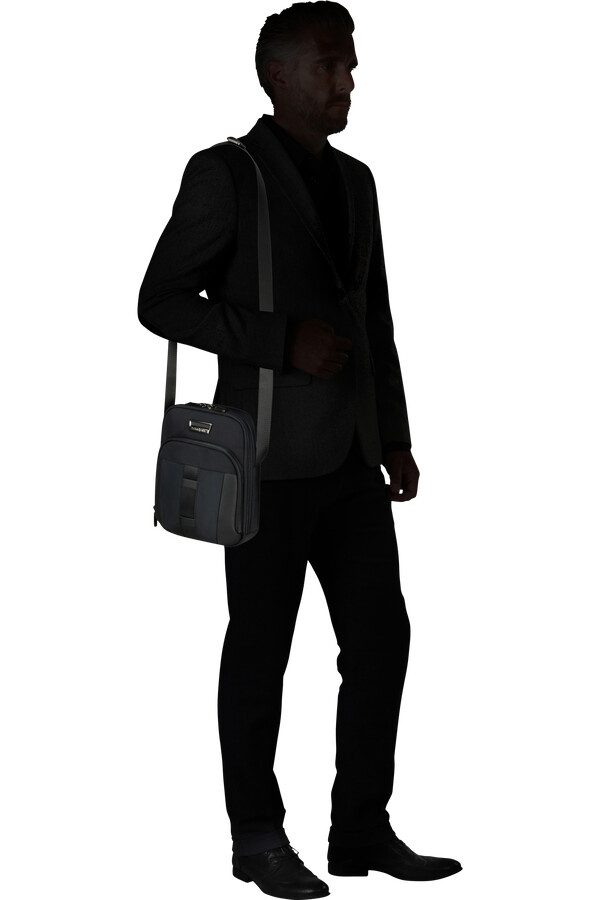 bolsa transversal urban-eye tamanho m preta