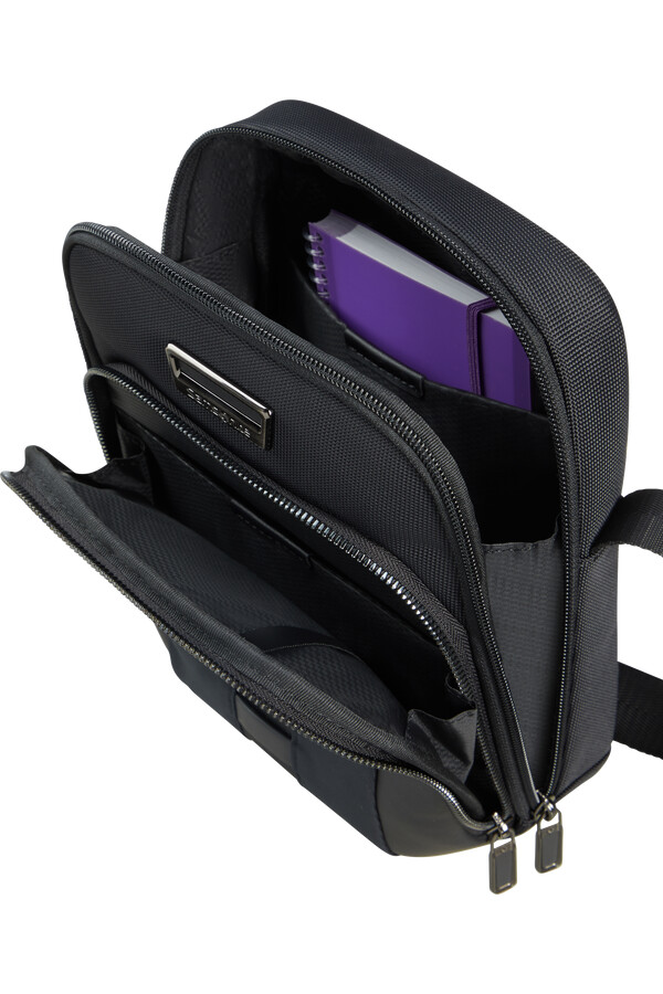 bolsa transversal urban-eye tamanho m preta