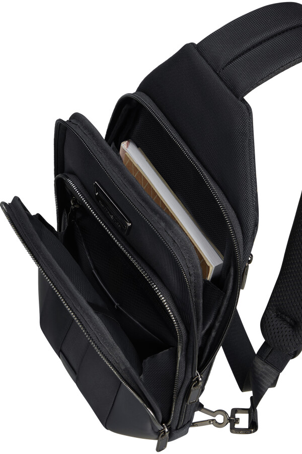 bolsa tiracolo urban-eye preta