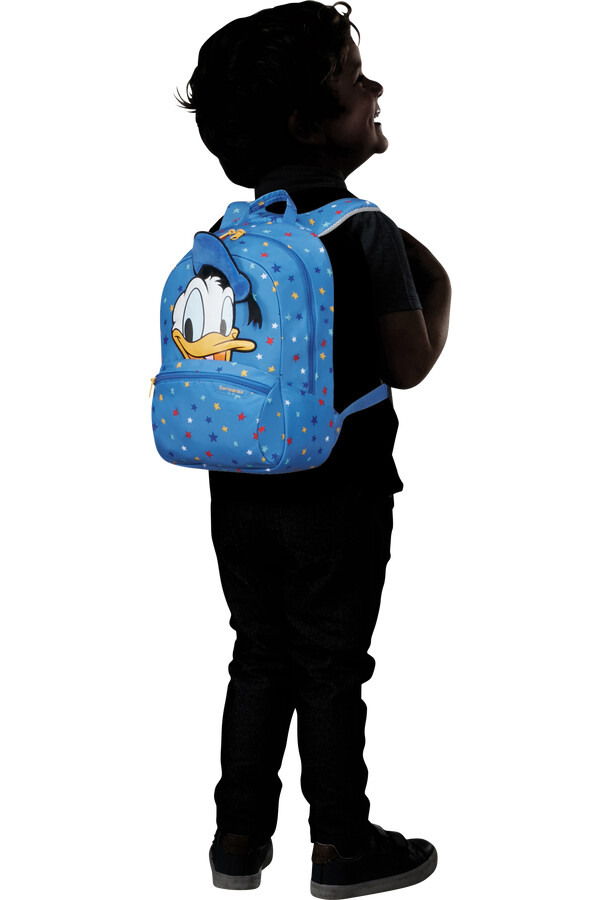 mochila disney ultimate 2.0 tamanho p donald estrelas