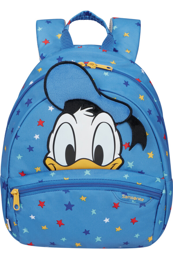 mochila disney ultimate 2.0 tamanho p com estrelas do donald