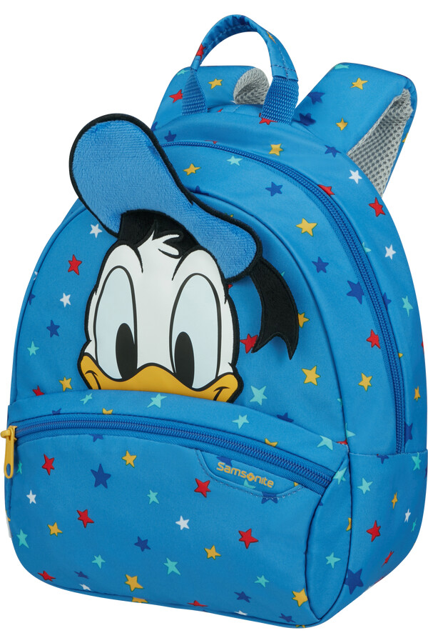 mochila disney ultimate 2.0 tamanho p com estrelas do donald