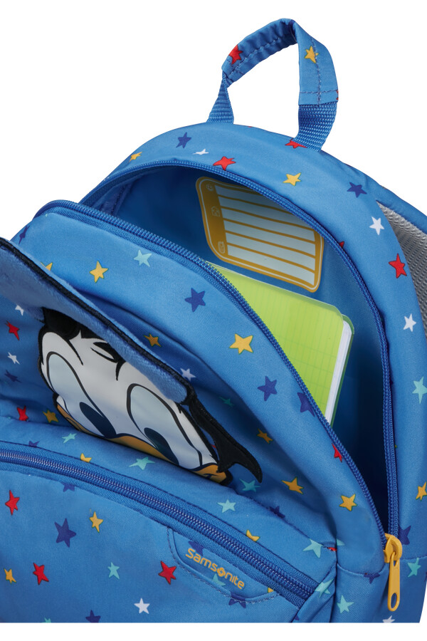 mochila disney ultimate 2.0 tamanho p com estrelas do donald