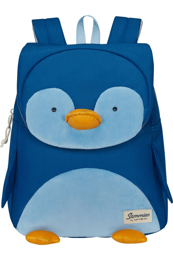 mochila ecológica happy sammies tamanho p pinguim peter