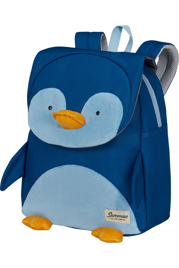mochila ecológica happy sammies tamanho p pinguim peter