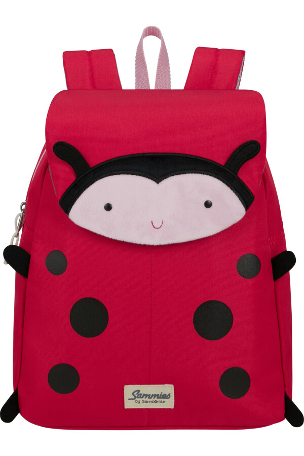 mochila ecológica happy sammies tamanho p joaninha lally