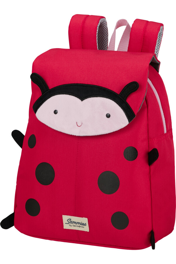 mochila ecológica happy sammies tamanho p joaninha lally