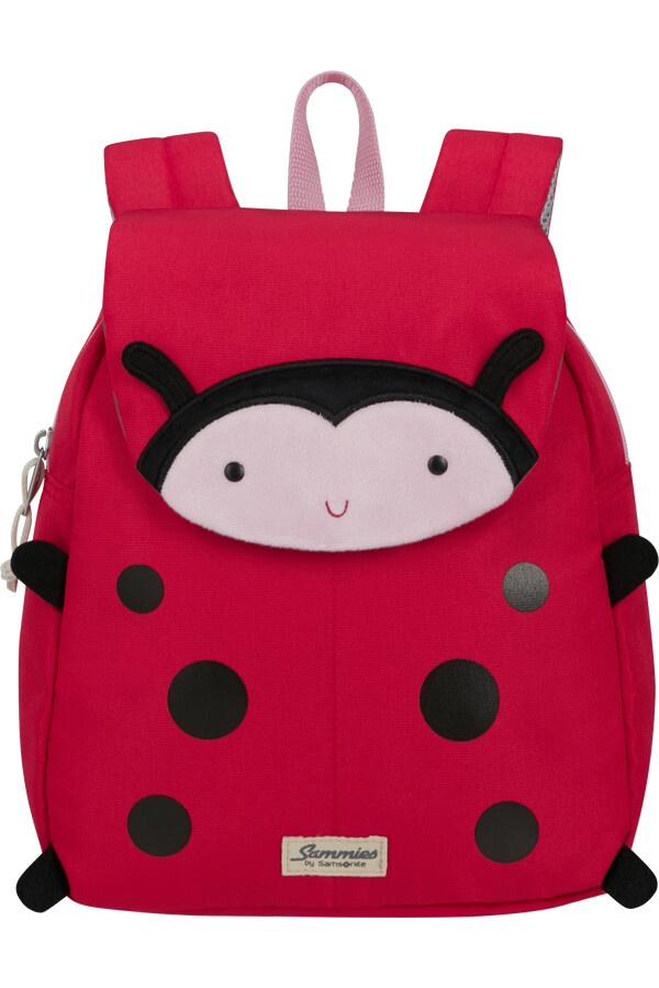 mochila ecológica happy sammies tamanho p joaninha lally