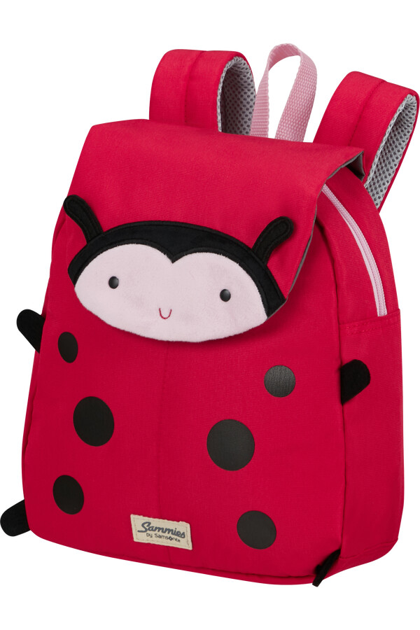 mochila ecológica happy sammies tamanho p joaninha lally