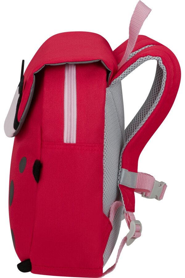 mochila ecológica happy sammies tamanho p joaninha lally