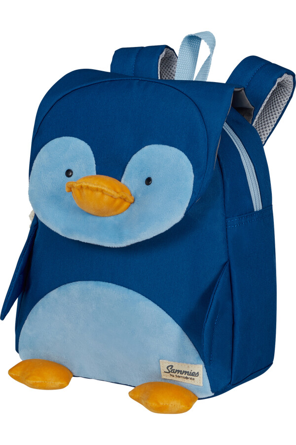 mochila ecológica happy sammies tamanho p pinguim peter