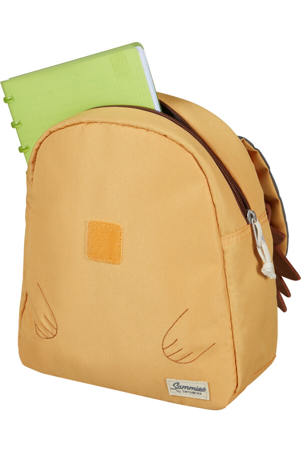 mochila ecológica happy sammies tamanho p leão lester