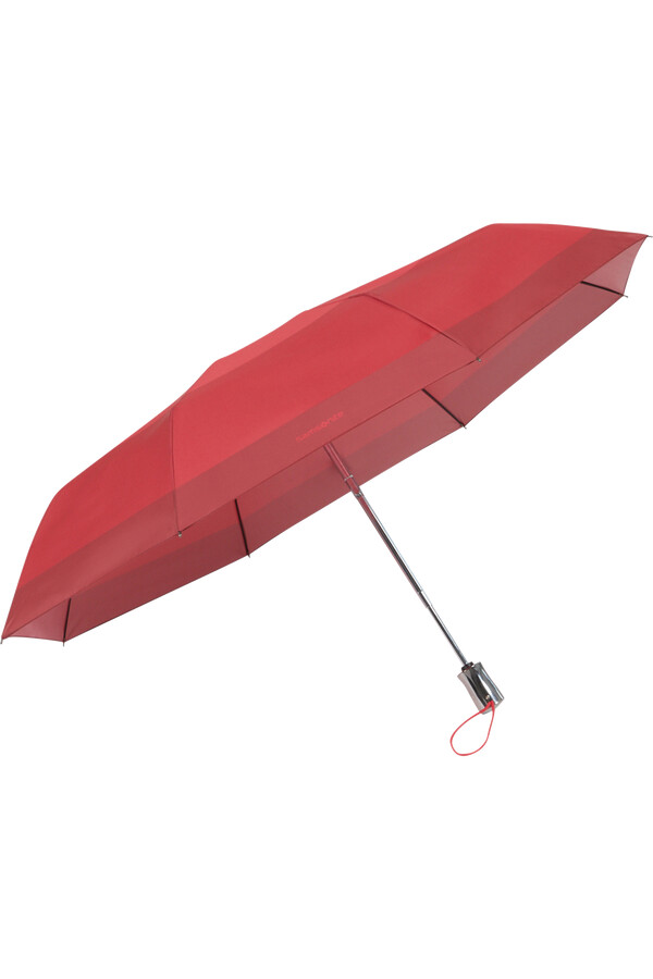 guarda-chuva rain pro com estampa geométrica vermelha