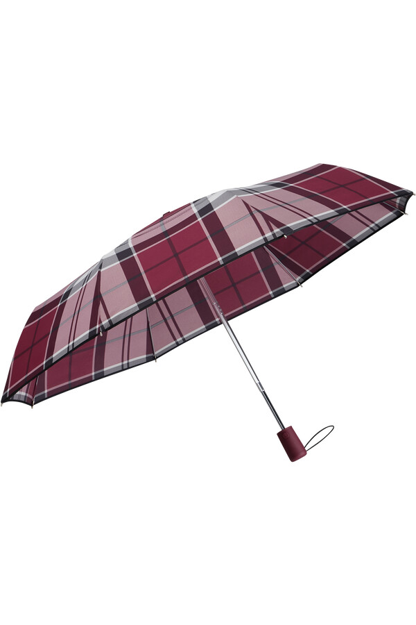 guarda-chuva alu drop s xadrez vermelho granada